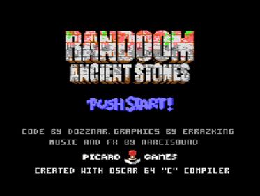 Randoom Ancient Stones - Screenshot - Game Title (null) - 677x509