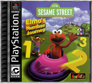 Sesame Street: Elmo's Number Journey - Box - Front - Reconstructed (North America) - 687x617