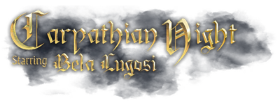 Carpathian Night starring Bela Lugosi - Clear Logo (World) - 923x349