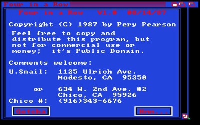 Four iIn a Row (Pery Pearson) - Screenshot - Game Title (null) - 675x425