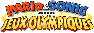 Mario & Sonic at the Olympic Games - Clear Logo (France) - 400x143