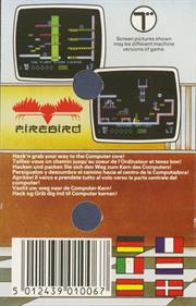Heist 2012 - Box - Back (Europe) - 799x1246