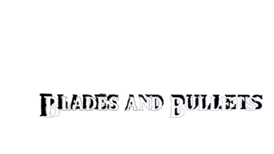 Blades and Bullets - Clear Logo (null) - 640x360
