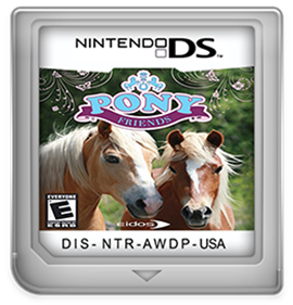 Pony Friends - Fanart - Cart - Front (North America) - 260x270