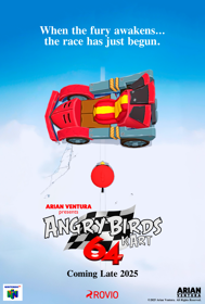 Angry Birds Kart 64 - Poster (North America) - 2528x3750