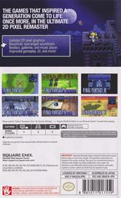 Final Fantasy I-VI Pixel Remaster Collection - Box - Back (United States) - 490x800
