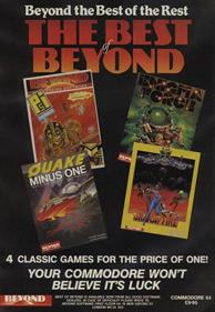 The Best of Beyond - Advertisement Flyer - Front (United Kingdom) - 459x664