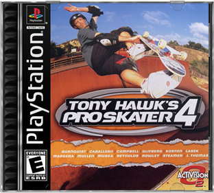 Tony Hawk's Pro Skater 4 - Box - Front - Reconstructed (North America) - 687x617