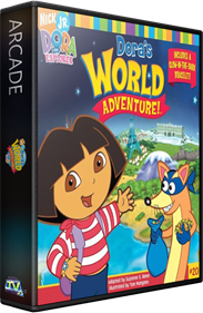 Dora the Explorer: Dora's World Adventure! - Box - 3D (North America) - 582x889