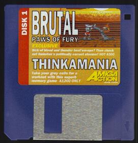 Amiga Action #71 - Fanart - Disc (null) - 1124x1162
