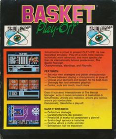 Basket Play-Off - Box - Back (Europe) - 586x700