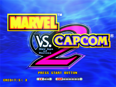 Marvel vs. Capcom 2 - Screenshot - Game Title (United States) - 797x597