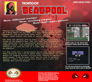 Deadpool - Box - Back (World) - 480x428