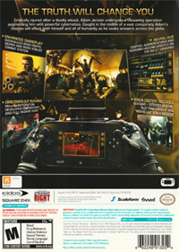 Deus Ex: Human Revolution: Director's Cut - Box - Back (North America) - 484x677