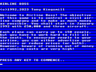 Airline Boss - Screenshot - Game Title (null) - 1024x768