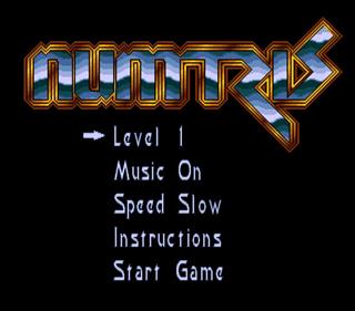 Numtris 2 - Screenshot - Game Title (null) - 636x558