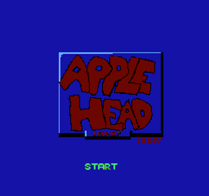 Apple Head Land - Screenshot - Game Title (World) - 256x240