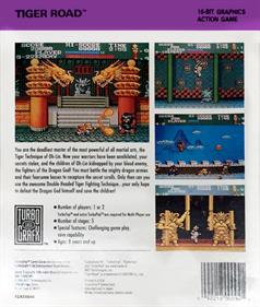 Tiger Road - Box - Back (North America) - 928x1092