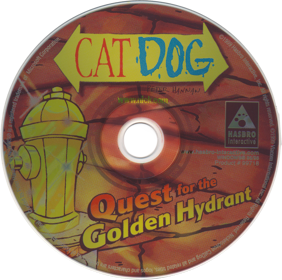  CatDog: Quest for the Golden Hydrant - Disc (North America) - 1434x1426