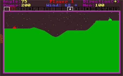 Tank Wars - Screenshot - Gameplay (North America) - 320x200