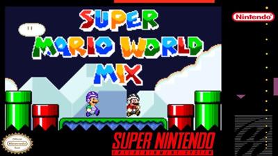 Super Mario World Mix - Fanart - Box - Front (null) - 686x386