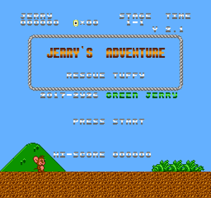Jerry's Adventure: Save Tuffy - Screenshot - Game Title (North America) - 256x240