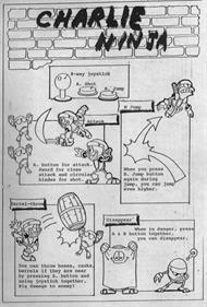 Charlie Ninja - Arcade - Controls Information (null) - 1063x1567