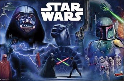 Star Wars (Stern) - Arcade - Marquee (null) - 526x343
