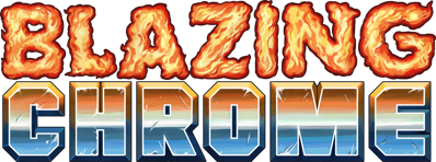Blazing Chrome - Clear Logo (null) - 6001x2231