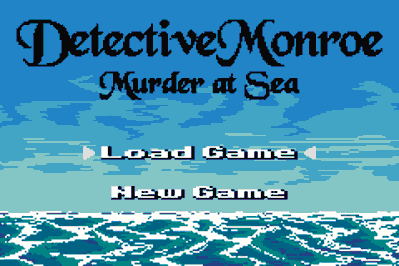 Detective Monroe: Murder at Sea - Screenshot - Game Title (World) - 240x160
