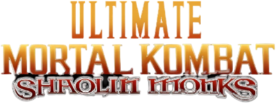 Ultimate Mortal Kombat Shaolin Monks - Clear Logo (North America) - 584x217