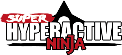 Super Hyperactive Ninja - Clear Logo (null) - 2841x1300