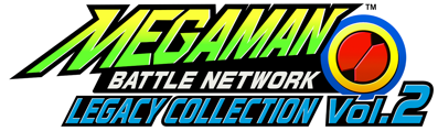 MEGAMAN BATTLE NETWORK LEGACY COLLECTION Vol.2 - Clear Logo (null) - 1189x356