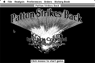 Patton Strikes Back: The Battle of the Bulge - Screenshot - Game Title (null) - 512x342
