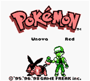 Pokemon Unova Red - Screenshot - Game Title (null) - 160x144