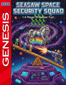 Seasaw Space Security Squad - Fanart - Box - Front (null) - 798x1016