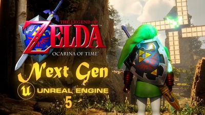 The Legend of Zelda: Ocarina of Time: Unreal Engine Remake - Banner (null) - 1280x720