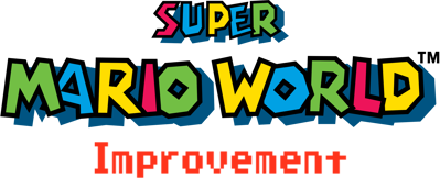 Super Mario World Improvement - Clear Logo (null) - 4600x1983