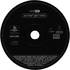 Pro Foot GTA Crisis - Disc (France) - 500x502