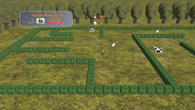 Angry Brainless Bovines - Screenshot - Gameplay (World) - 1000x562