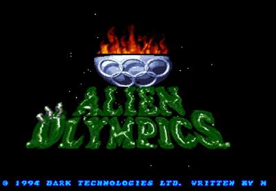 Alien Olympics - Screenshot - Game Title (null) - 731x509