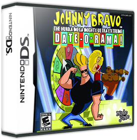 Johnny Bravo in the Hukka-Mega-Mighty-Ultra-Extreme Date-O-Rama! - Box - 3D (North America) - 587x598