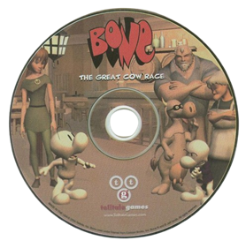Bone 2: The Great Cow Race - Disc (United States) - 497x502