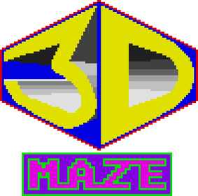 3D Maze (Trevin Beattie) - Clear Logo (null) - 300x297