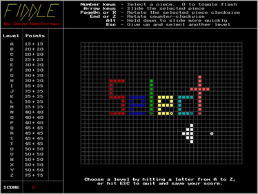 Fiddle - Screenshot - Game Select (null) - 640x480