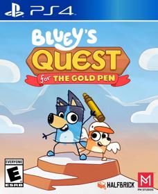 Bluey's Quest for the Gold Pen - Fanart - Box - Front (null) - 808x992