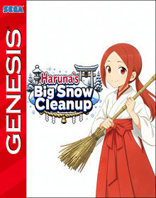 Haruna's Big Snow Cleanup - Fanart - Box - Front (null) - 798x1016