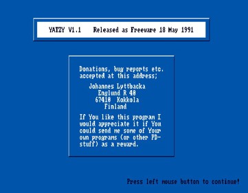 Yatzy - Screenshot - Game Title (null) - 661x514