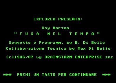 Roy Norton: Fuga nel Tempo - Screenshot - Game Title (null) - 631x453
