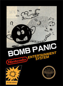 Bomb Panic - Fanart - Box - Front (World) - 468x638